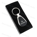 BLK TEARDROP KEY FOB