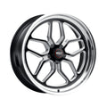 Weld Racing 18x11 Laguna 5x120.65 ET43 BS7.69 Gloss BLK MIL DIA 72.56