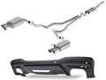 Ford PerformanceMustang 5.0L Touring Non-Active Axle-Back w /GT Valance - Chrome Tip M-5230-M5TCV