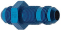 Fragola -6AN Straight Bulkhead - Blue