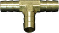 BRASS BARB/BARB/BARB "T" 3/16"(5MM)