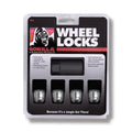 GORILLA LOCK ACORN OE 1/2 ZINC CLAM