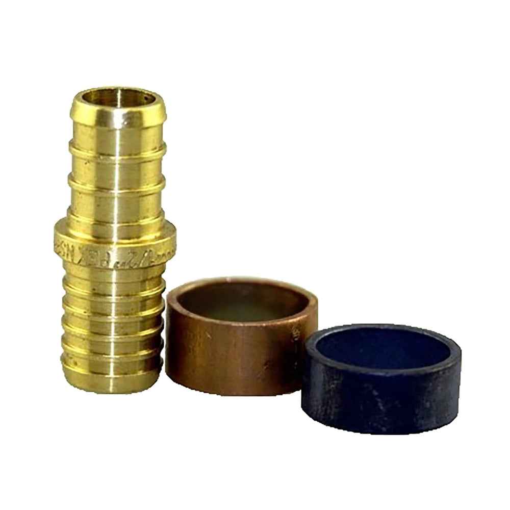 3/4IN POLYB TO PEX COUPLING W/CR