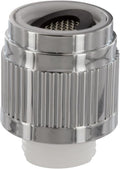 FLOW CONTROLLER FOR HANDHELD OR FIXED SHOWER HEADS CHROME