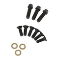 ATI Damper Bolt Pack - LS Y Body - 6 - 5/16 - 18x1 & 3 - 3/8 - 16x1 - Aluml Flat Head - 9 Bolts