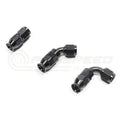 Radium Engineering -8AN Straight PTFE Hose End - Black