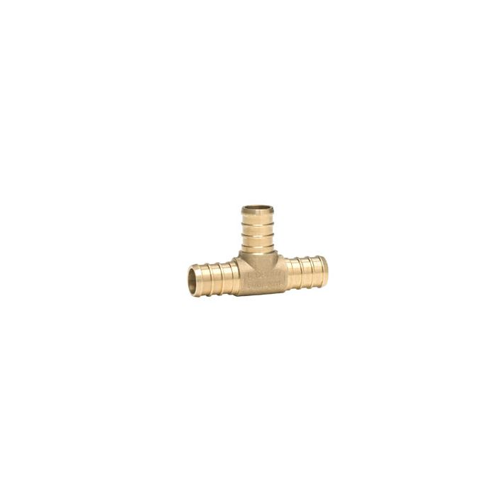 1/2IN BARB TEE BRASS