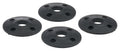 Scuff Plate Plastic Black 4pk