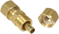 Connector: fuel line connector; nylon to steel; 1/4 inch 5/16 inch 3/8 inch