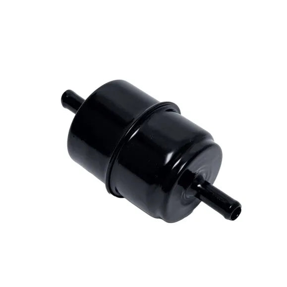 BLACK FUEL FILTER - 5/16' INLET &