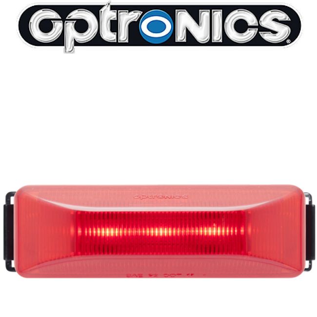 LED MARK LIGHT KIT RECT;RED