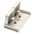 DUPLEX EXT. TV / PHONE RECEPTACLE (WHITE)