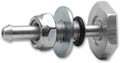 RED/BLUE 90 DEGREE ALUMINUM HOSE END 8AN
