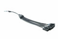 SPLITTER BARE 4 WIRE TO 4X JST 4P MALE