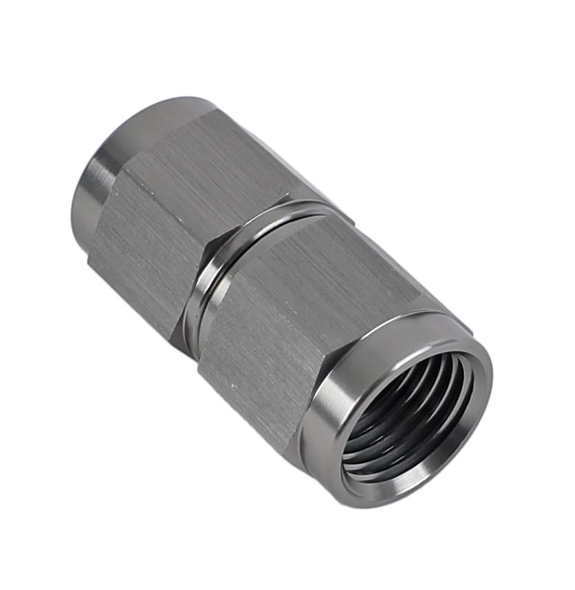 DeatschWerks 6AN Flare Female Swivel to 6AN Flare Female Swivel anodized DW titanium