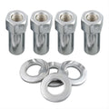 7/16-20 LH Steel Jam Nuts 10pk