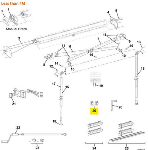 CAREFREE BOTTOM BRACKET S