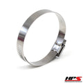 HPS Performance Stainless Steel Worm Gear Liner Clamp SAE 88 2pc Pack 5-5/8 - 6-1/2 (130mm-152mm)
