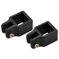 NYLON SQUARE TUBE TOP SLIDE 1" BLAC