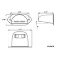 LICENSE LIGHT;1 LED;SURF EAR-MNT;HA