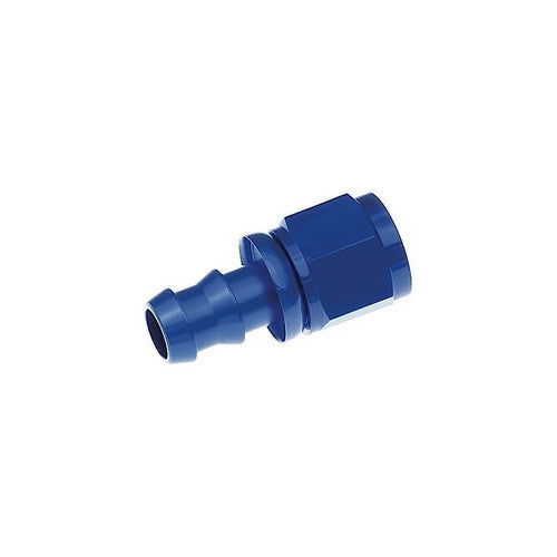 06 STRAIGHT AN/JIC PUSH LOCK HOSE END CLEAR