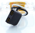 MIN LED M/C W PLUG RED CLR;HOR/VERT