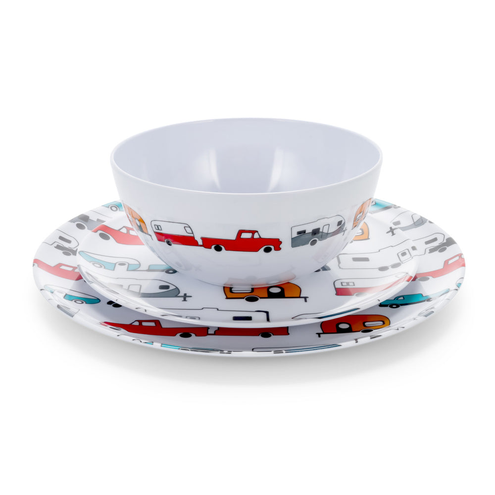 LIFE IS BETTER AT THE CAMPSITE BOWL RV PATTERN LIFE IS BETTER AT THE CAMPSITE LOGO