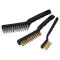 3 PC WIRE BRUSH SET