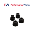 Energy Suspension 84-95 Corvette Black Front Ball Joint Boot Set