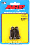 ARP 1/4-28 X 1.000in UHL 12pt Black Hex Nut Kit (5/PKG)
