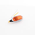 LED M/C OBLG W/CHRM BZL 3.95'X1