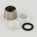 SPOUT AERATOR KIT PLATED BRUSHED NICKEL CARDED