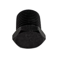 Fragola 1/2 Male Hex Pipe Plug - Black