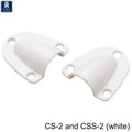 LARGE CLAM SHELL VENT - WHITE
