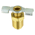 WATER HEATER DRAIN VALVE 1/4IN CARDED