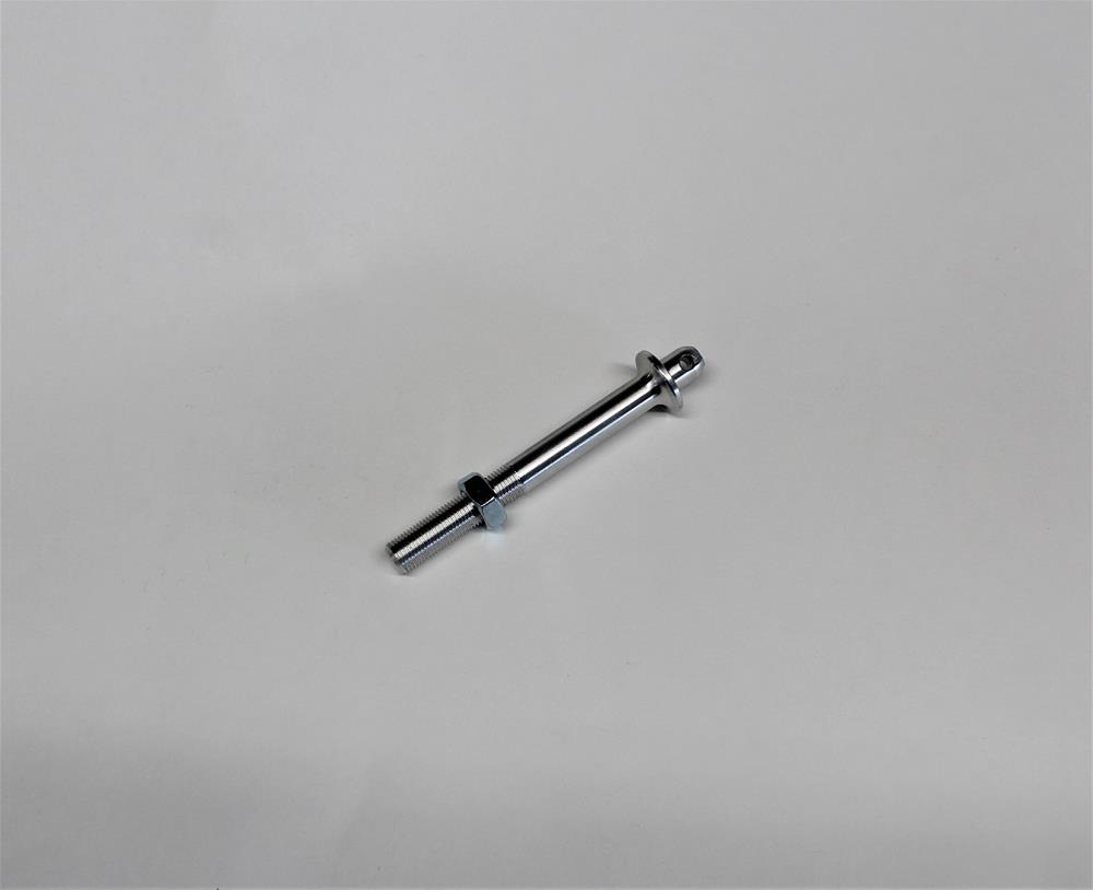 Hood Pin w/Flange and Gundrilled 5in Long