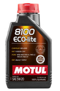 Motul 1L Synthetic Engine Oil 8100 5W20 ECO-LITE - Case of 12
