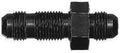 #8 Flare End Bulkhead Union Black
