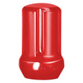 SMALL DIAMETER ALUMINUM RACING LUGS BULK 12MM X 1.50 RED