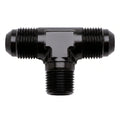 -4ANX1/8 NPTF BLK FLAR TO PIPE TEE