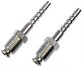 Fitting: flare to hose barb adapter; M14 x 1.5 flare to 5/16" nylon tube