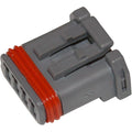 NAMZ JAE MX-1900 4-Position Gray Female Socket Housing (HD 69201179)