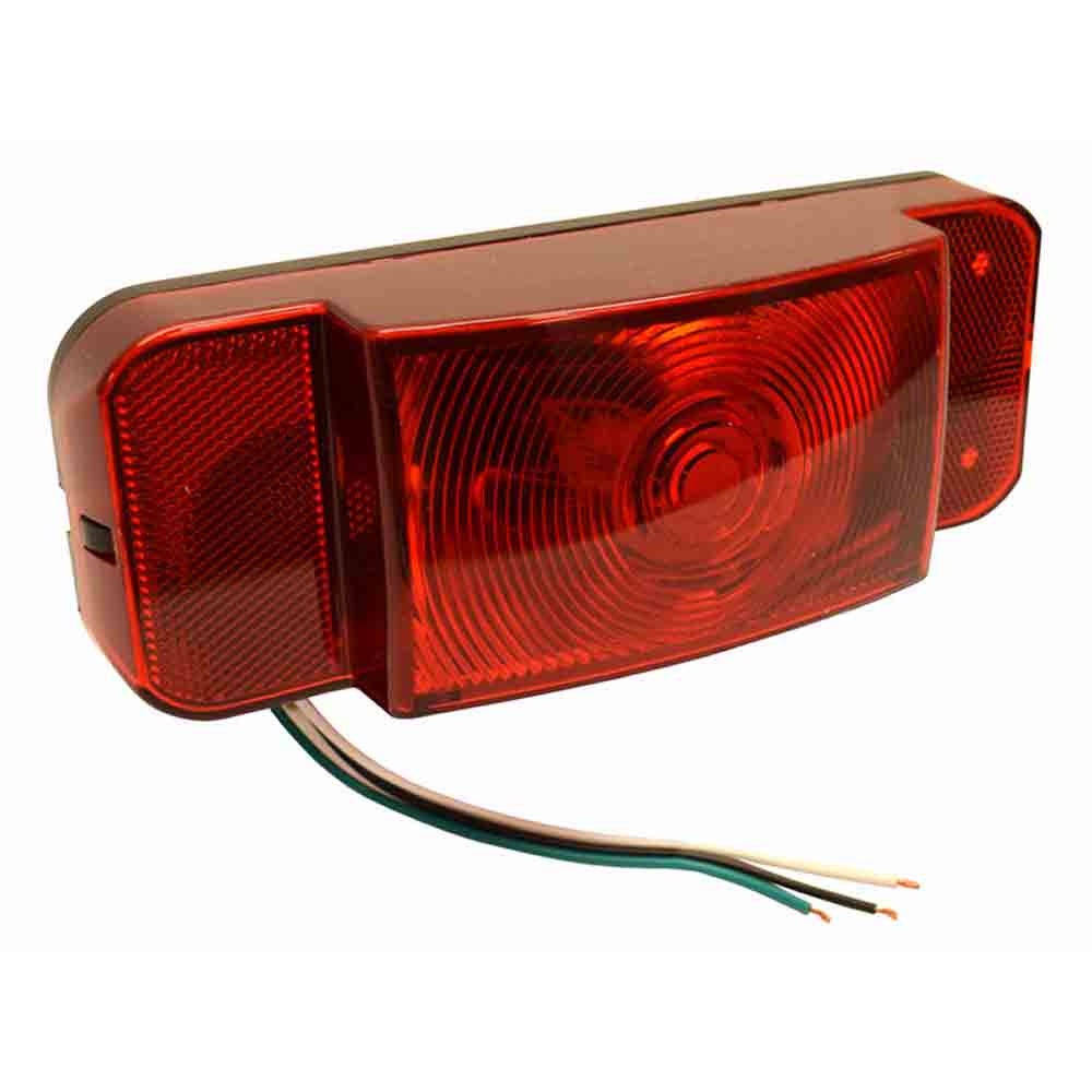 TAIL LIGHT RV PASS;ONE LED;BLACK;