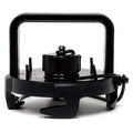 EZ COUPLER VALVE CAP WITH HANDLE BLACK CARDED