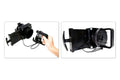EZ COUPLER VALVE CAP WITH HANDLE BLACK CARDED