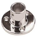 CHROME ZINC 90 ROUND BASE 7/8