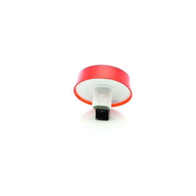 LED M/C;2.5";RED;PC;WEATHERTIGHT PL