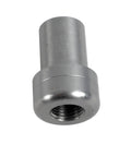 QA1 Tube Adapter - 1in OD - Smooth - Left Hand - 1/2-20 Thread .120 Wall - Alloy