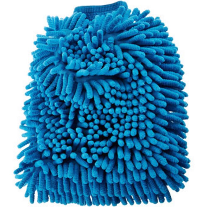 WASH MITT MICRO FIBER REGGAE (BLUE)