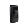 SINGLE ROCKER SWITCH ASSEMBLY W/BEZEL BLACK